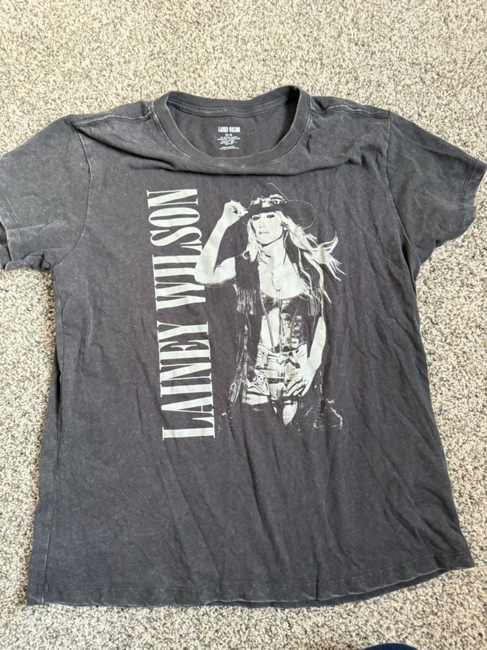 Black Graphic Tee - Band Style Women’s Top